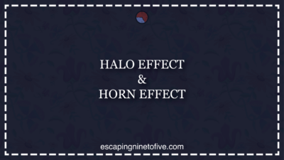 halo-and-horn-effect