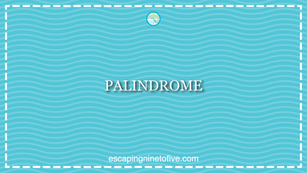 palindrome